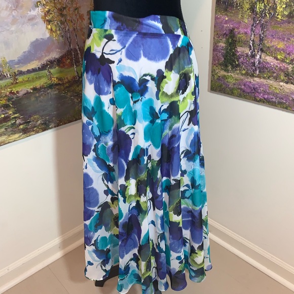LAURA ASHLEY maxi skirt size L - Picture 2 of 5